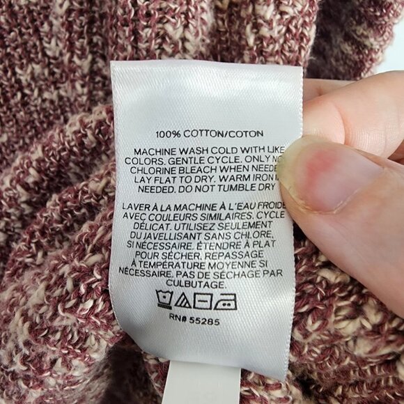 Express Knit High Low Sweater With Braid Detail S - Picture 4 of 7